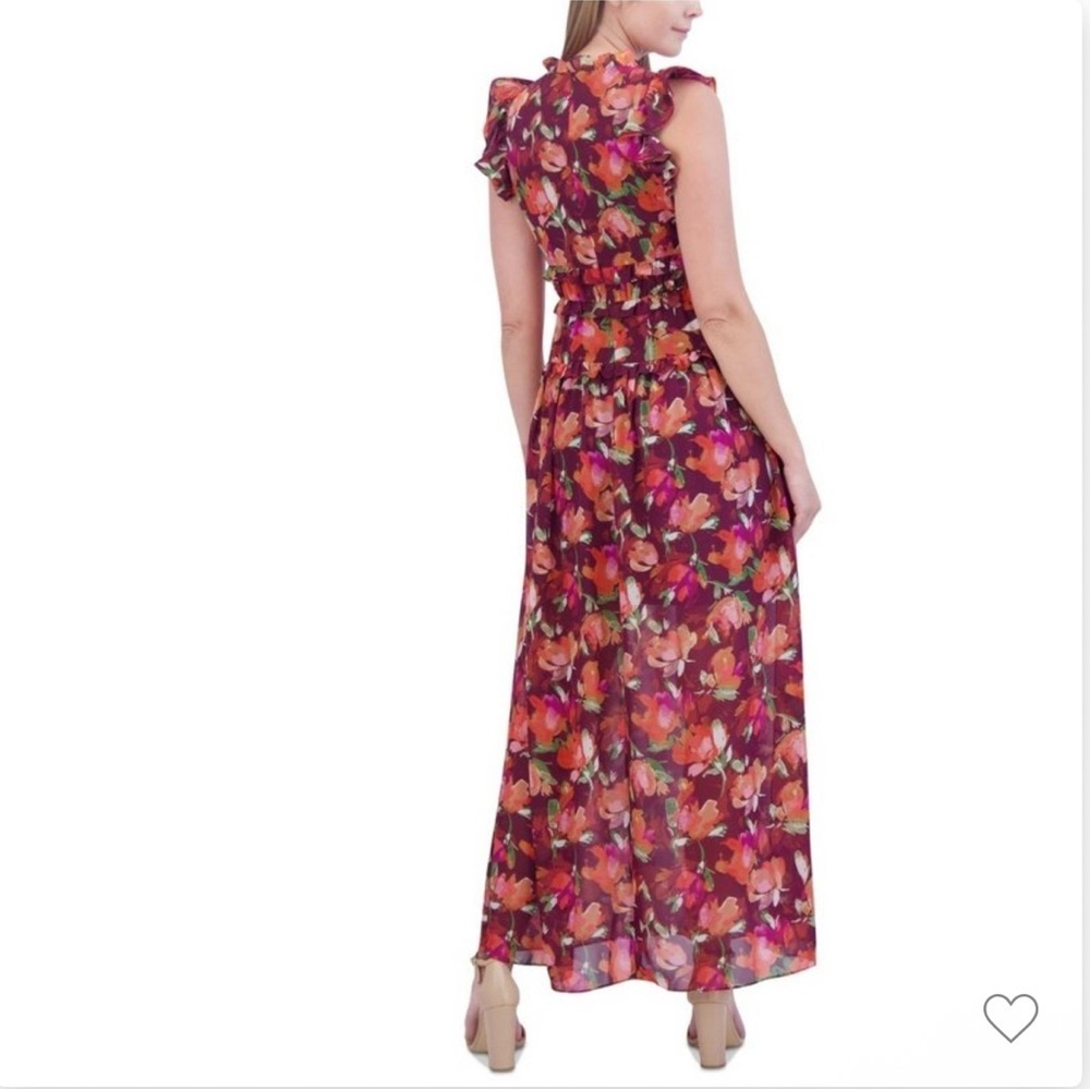 Vince Camuto Multicolor Floral Maxi Dress. NWT Size‎ 12 - Picture 2 of 9